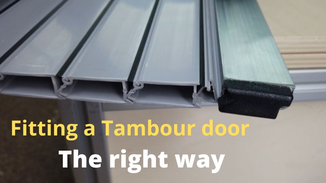 Tambour Shower Door Fit In A Self Build, 51 OFF