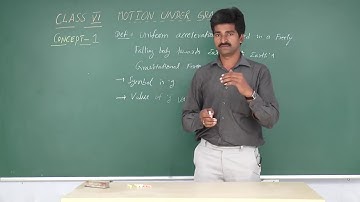SCTS | 6th Class | Physics | 01_Acceleration due to gravity