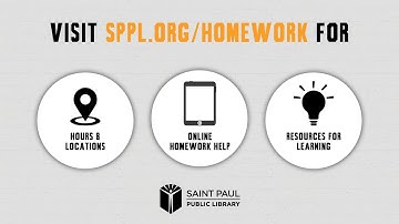 Saint Paul Public Library Homework Centers