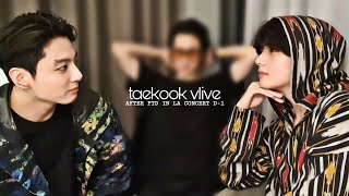 taekook | VLIVE After PTD In LA Concert d1