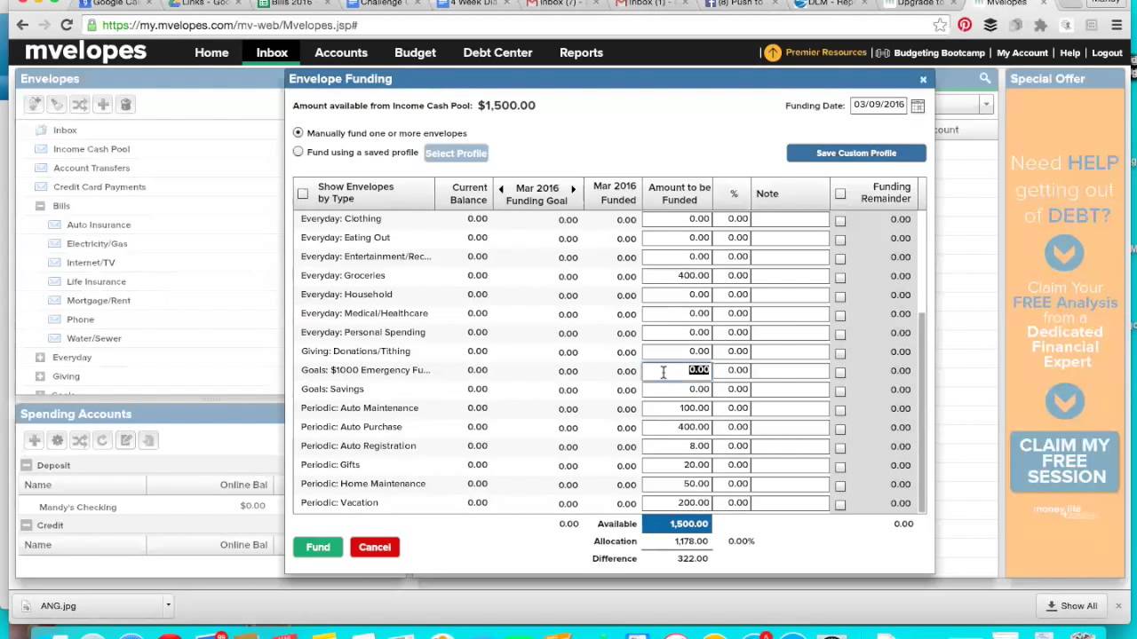 How to SAVE using Mvelopes! - YouTube