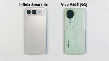Infinix Smart 10 Plus Vs Vivo V40E (5G) | Speed Test