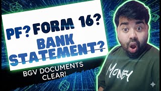 Background Verification Confusion? Bank Statement, Form 16, PF Explained!