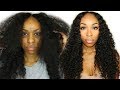 CURLY HAIR ROUTINE | Defining Your Curly Hair Extensions ft. Unice