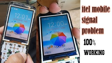 Itel it2163 No Service Emergency Call Problem || Itel Keypad Phone No Service Solution || low signal