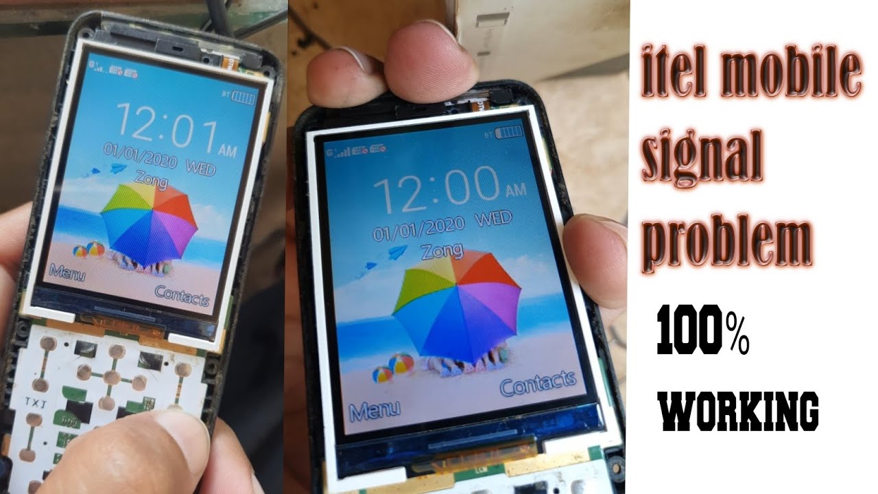 Itel it2163 No Service Emergency Call Problem Itel Keypad Phone No