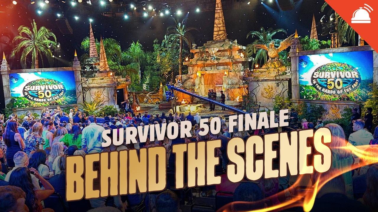 Behind the Scenes of the Survivor 50 Finale - YouTube