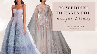 22 Nontraditional and Unique Wedding Dresses for 2023 Brides