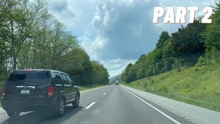 Driving from NYC to Los Angeles | Part 2  Columbia County, PA to Kent, OH