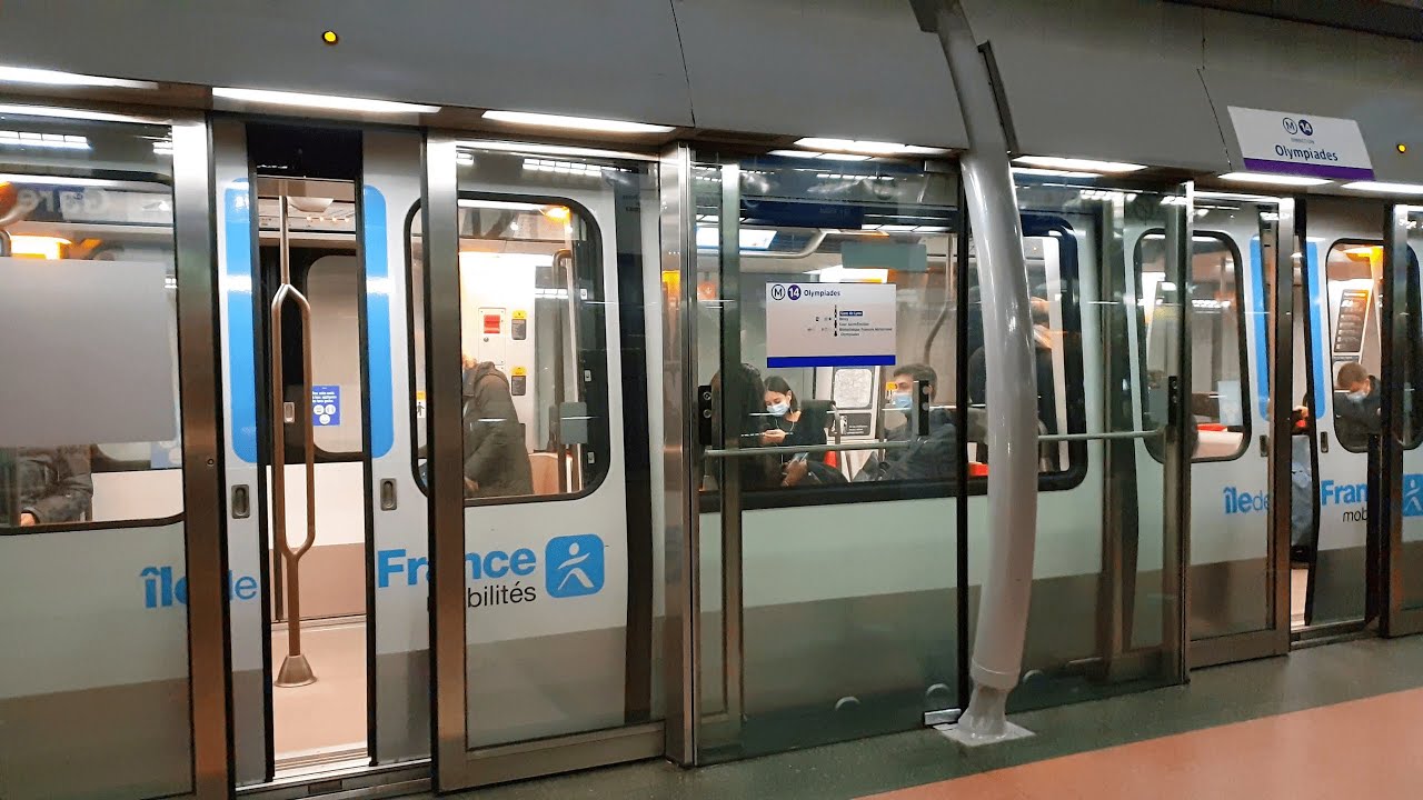 Mp14 Ratp MP14 Gare de Lyon Croisement (Ligne 14 RATP) - YouTube