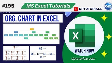 How to create an Organization Chart in Excel