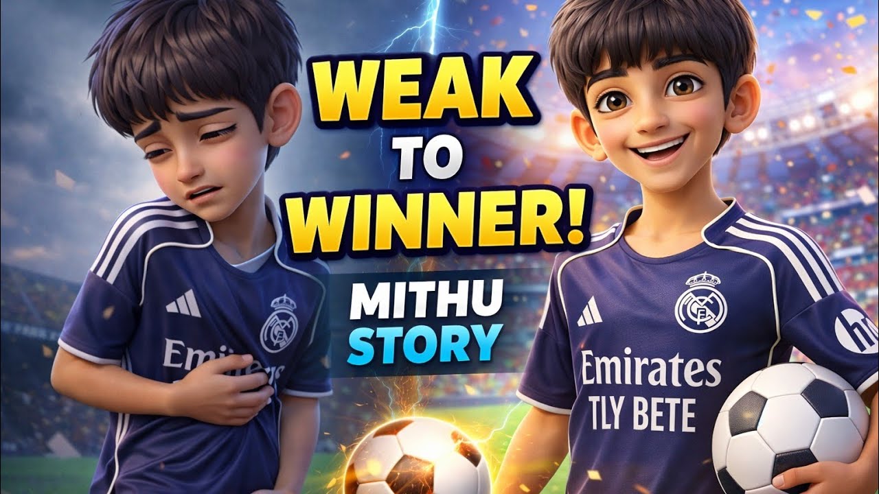 Football Champion | mithu's Goal | Animated Stories | Moral Stories ...