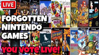 Forgotten Nintendo Games – YOU Decide What Comes Back!
