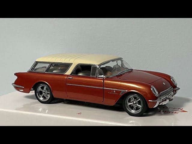 ダンバリーミント　1954 コルベット・ノマド・カスタム　1/24 A Review Of The Danbury Mint 1954 Chevrolet Corvette Nomad Custom
