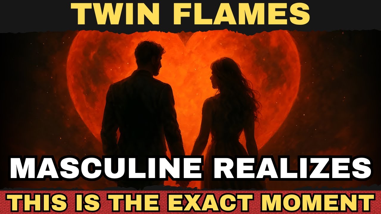 TWIN FLAMES: This Is the Exact Moment the Divine Masculine Realizes You ...
