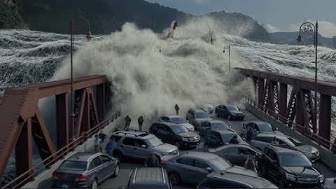 VIRGINIA OBLITERATED by 2025 MEGA TSUNAMI | AI Disaster Simulation