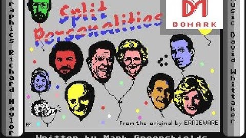 Split Personalities Review for the Commodore 64 by John Gage