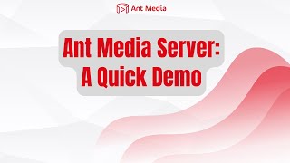 One Stream, Every Platform: Multi-streaming Made Easy | Ant Media Server: A Quick Demo