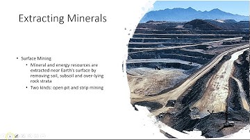 APES Topic 5.9 Impacts of Mining