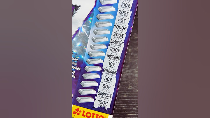 500.000Euro GEWONNEN!? Experiment Rubbellos #shorts