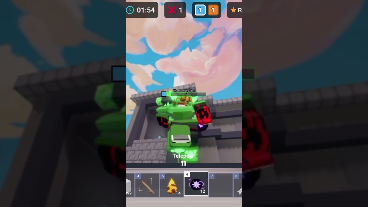 I got cooked by shadow in bedwars late game PvP 