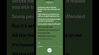 Actually Romantic - Taylor Swift (Lyrics)