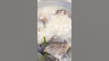 ra đồng thưởng thức món cháo cá rô phi #mukbang #danda #xuhuongshorts