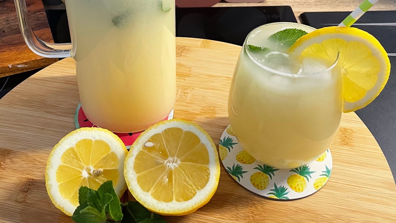 Cherbet el iftar ramadan🌙citronnade Algérienne 🌙شاربات رمضان 🍋منعشة و بنينة