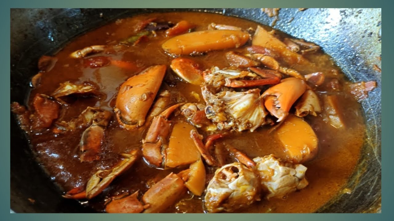 How To Make Crab Curry Recipe Kaise Banate Crab sabzi Recipe Metta