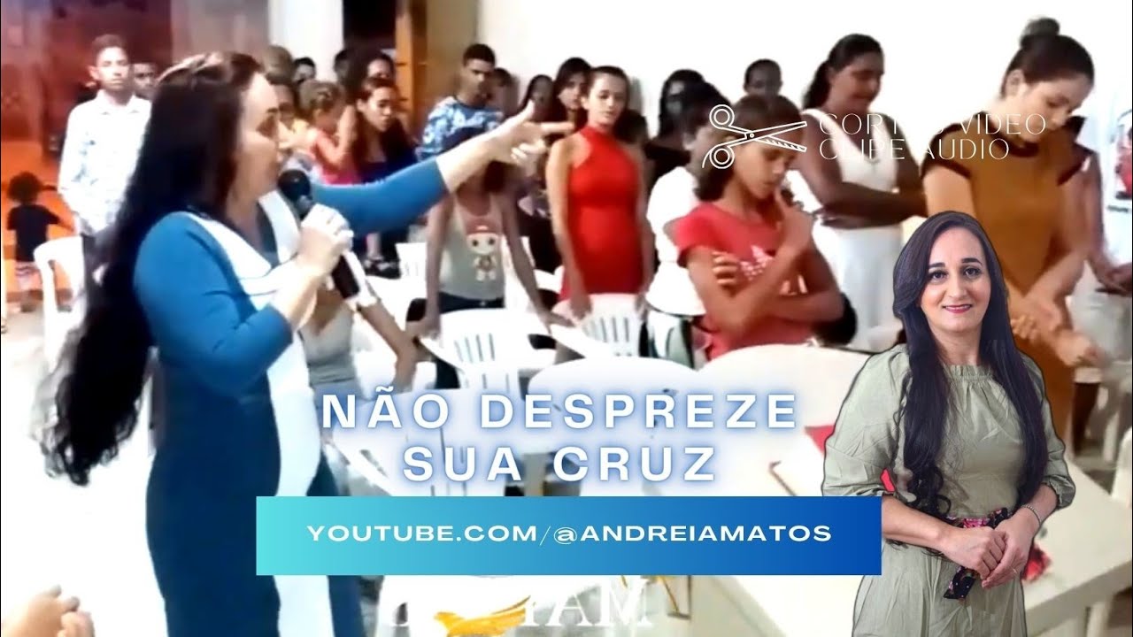 Não Despreze a sua cruz - Andréia Mattos Oficial - YouTube