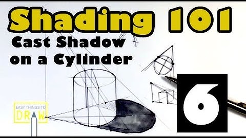 Shading 101 : Cast Shadow on Cylinder (Part6)