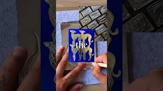 embossed tin diy journal covers