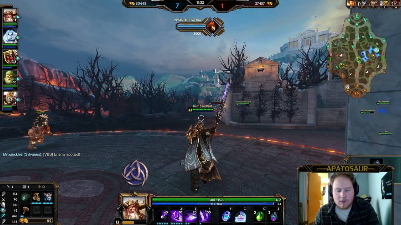 SMITE: Odin Solo Gameplay patch 3.8