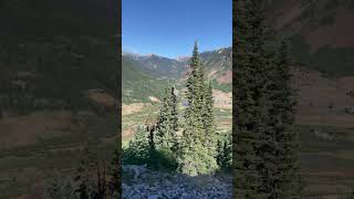 View of Silverton, Colorado from 2006 Land Cruiser