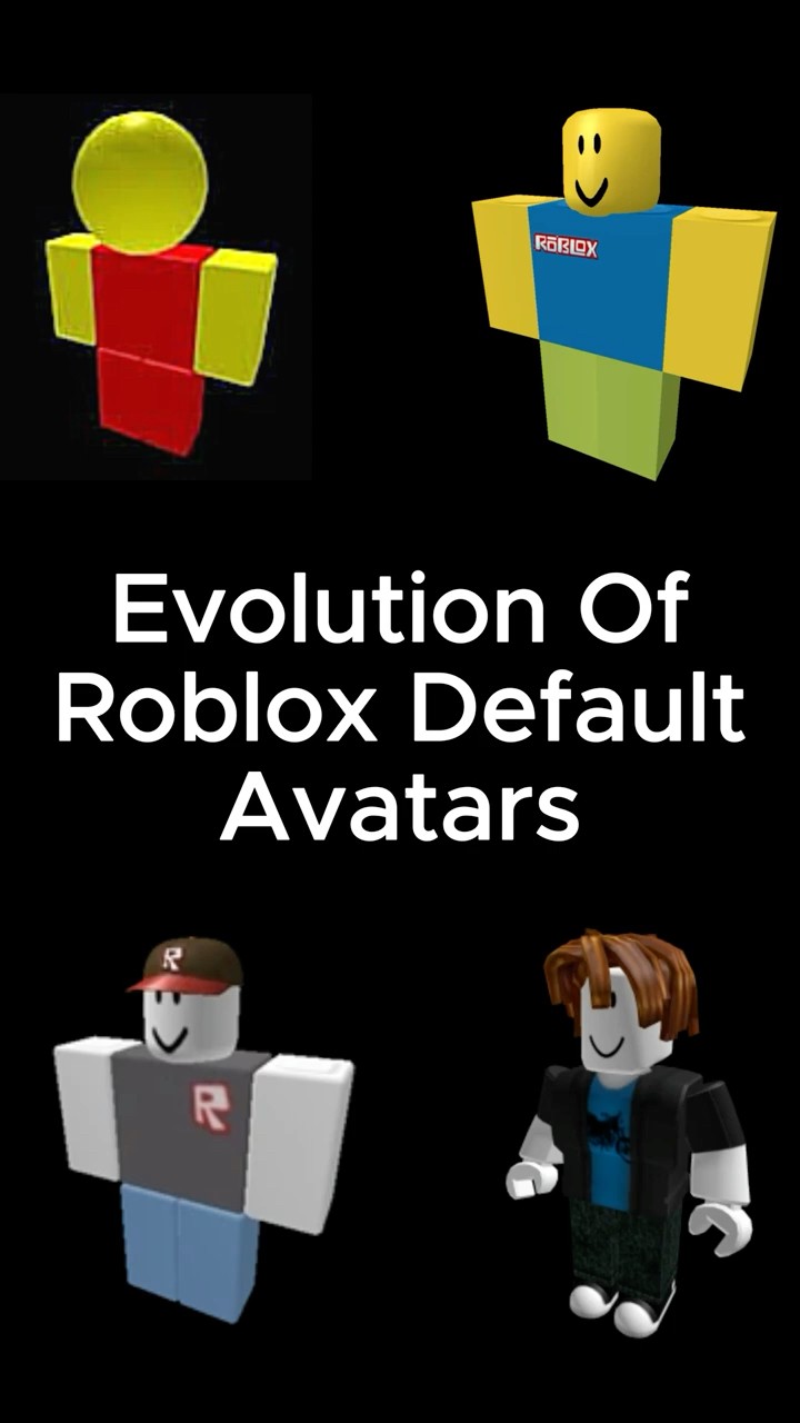 Evolution Of Roblox Default Avatars YouTube Oardefault 