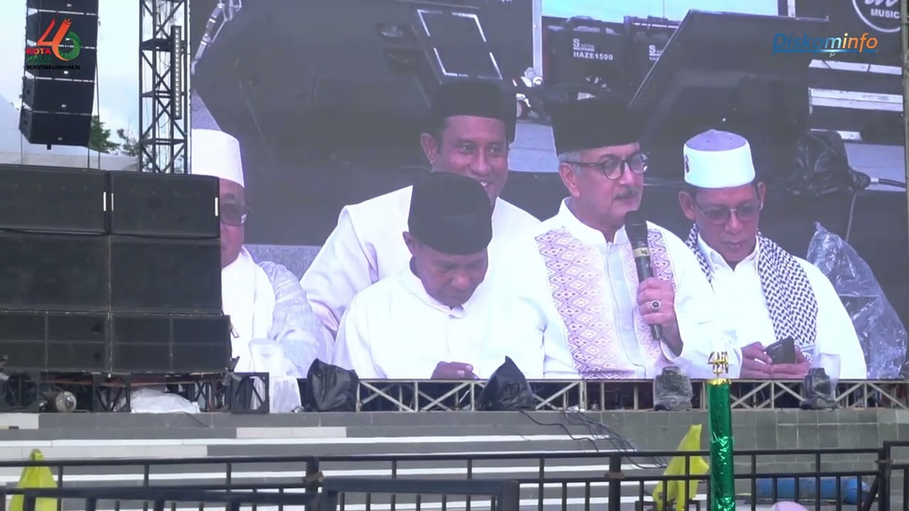 Maulid Nabi dan Dzikir HUT Kota palu. 28 September 2024