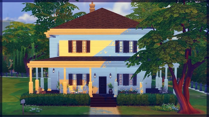 The Sims 4 House Build | The Gilbert House (Elena'...