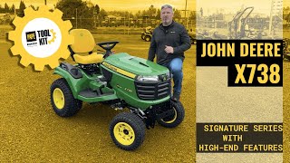 John Deere X738 Review — Signature Series Lawn Tractor
