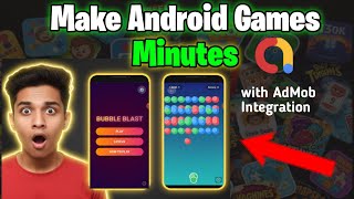 Sara Game Dev | Make A Android Game in Minutes | Sara Khan screenshot 3