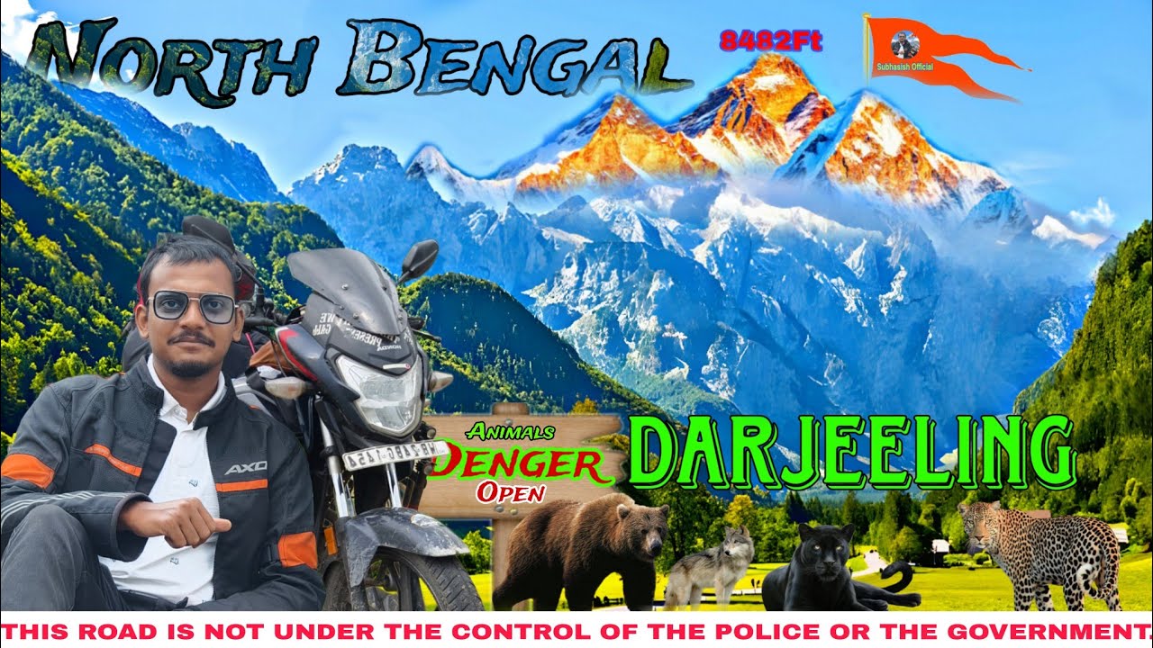 ১২৫ সিসির বাইক নিয়ে kolkata to darjeeling   kolkata to darjeeling bike trip solo 