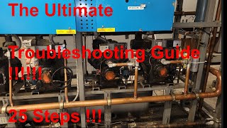 Supermarket Refrigeration  How to Troubleshoot 99% of Compressors ( 25 step guide!!)