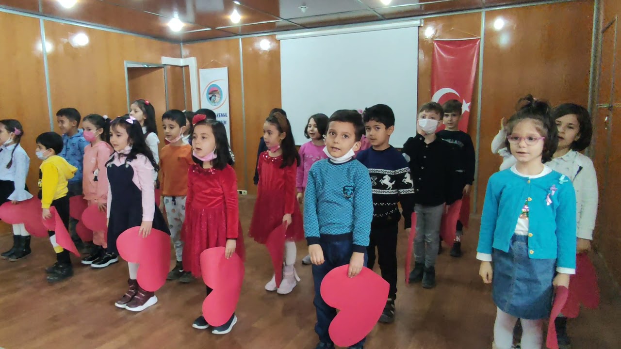 TEŞEKKÜRLER ÖĞRETMENİM - ÖĞRETMENLER GÜNÜ GÖSTERİSİ 1/A SINIFI