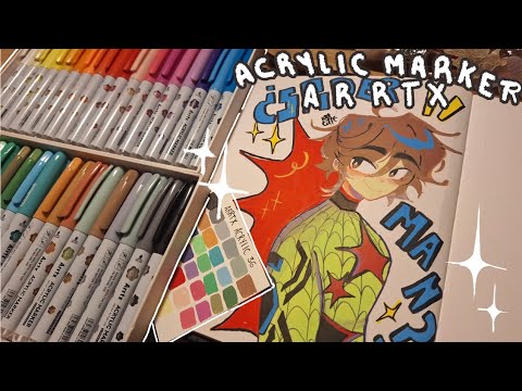 THE BEST ACRYLIC MARKERS FROM ARRTX ⭐️Kaocoffe