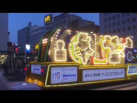 2018年博多どんたく港まつり にしてつ花自動車 A編隊