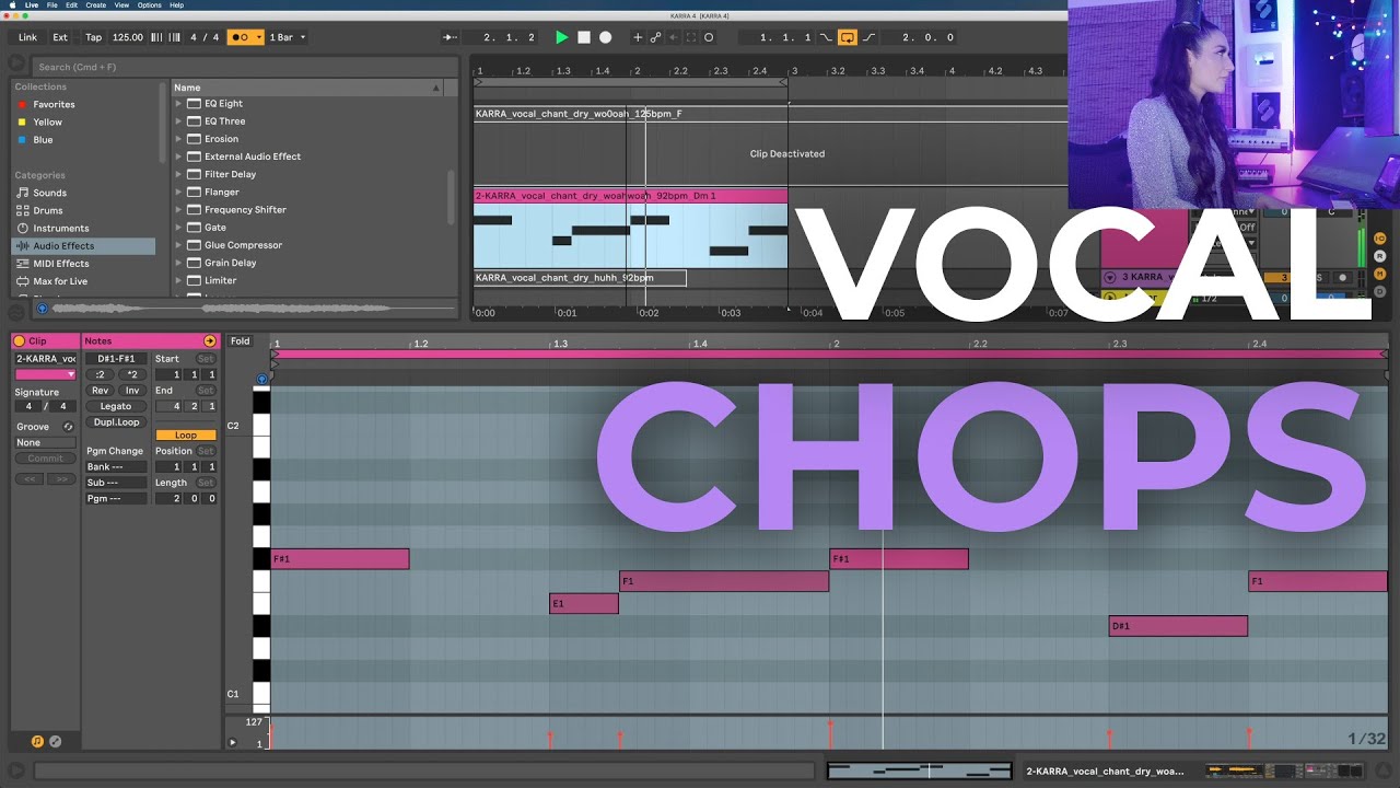 How To Make Vocal Chops in Ableton - YouTube