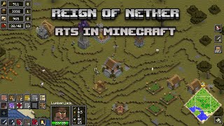 Turning Minecraft into Age of Empires?! | Reign of Nether Mod