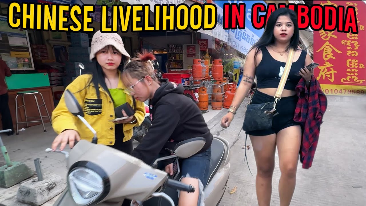 CHINESE PEOPLE'S LIVELIHOOD IN CAMBODIA | CHINA TOWN Ultimate Solo Walk  