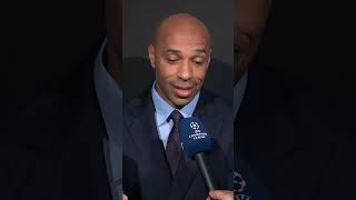 Thierry Henry: Thats where you want to be- on playing big teams in the Champions League