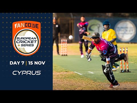 🔴  FanCode European Cricket Series Cyprus 2021 | Day 7 | T10 Live Cricket