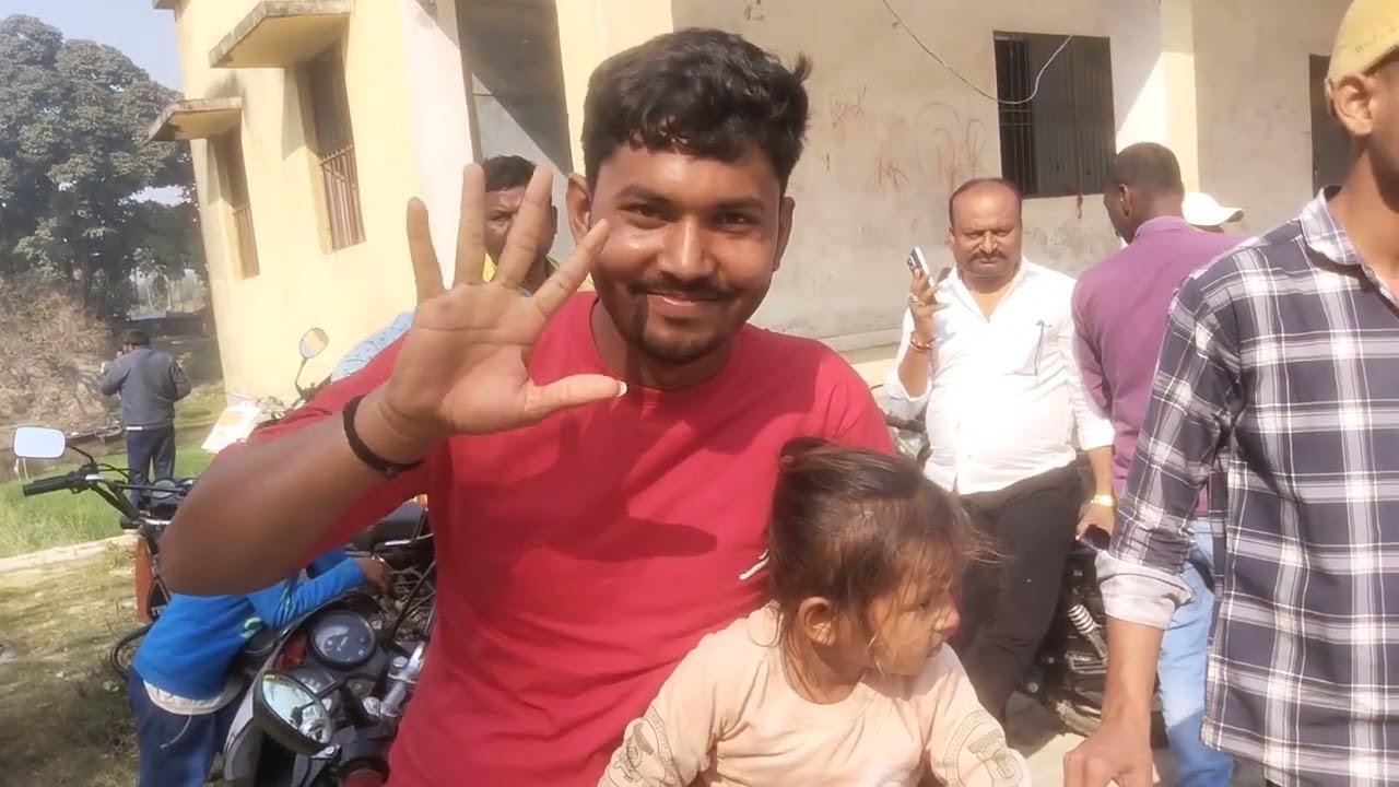 🙏🙏🏞️Aaj hamare gaon mein Kalash Yatra Aaye ha  jal uthane 🙏🥰.        🙏👍🙏